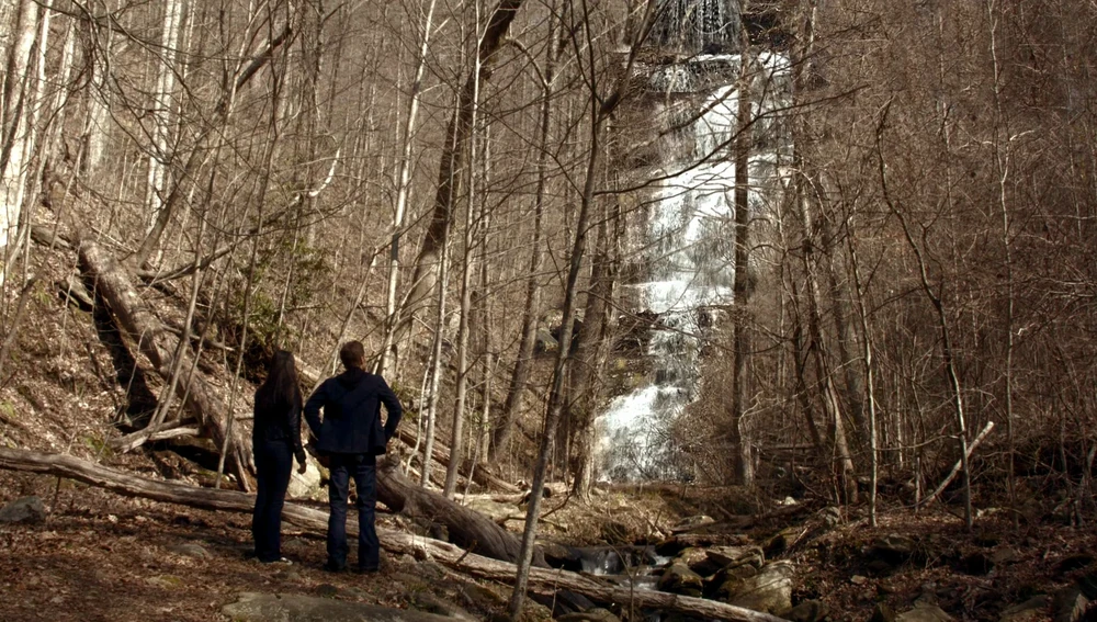 Mystic Falls waterfall